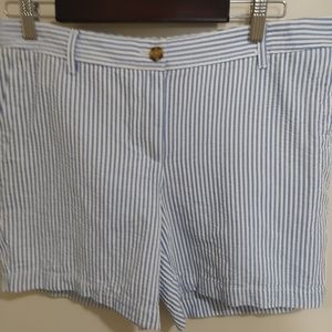 Talbots seersucker shorts with 2 pockets. Never worn too small